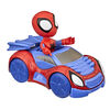 Spidey and His Amazing Friends Spidey Action Figure And Web-Crawler Vehicle