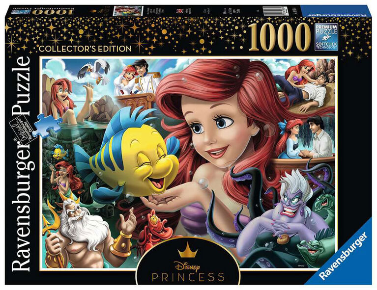 Ravensburger Disney Princess - Heroines Ariel Collector's 1000pc Puzzle