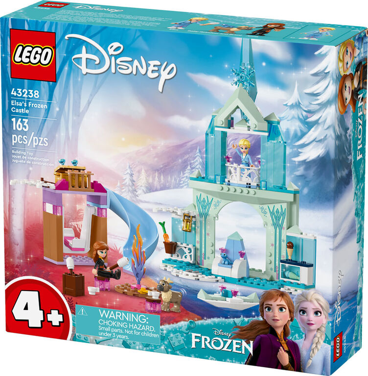 LEGO Disney Frozen Elsa's Frozen Princess Castle Toy 43238