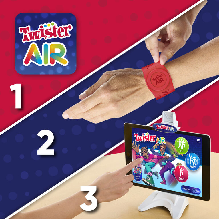 Twister Air Game, AR Twister App Play Game, Links to Smart Devices, Active  Games, Ages 8+ 