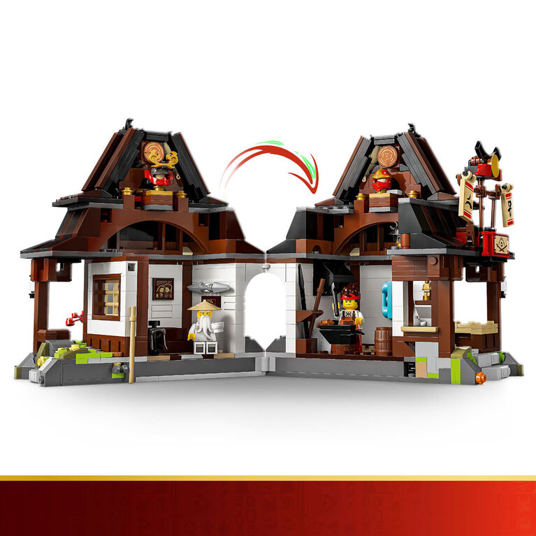 LEGO NINJAGO Four Weapons Blacksmith 15th Anniversary Building Toy for Kids, Ages 14+ - 71858