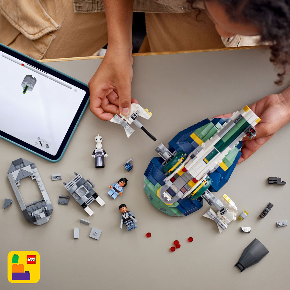 LEGO Star Wars: Attack of the Clones Jango Fett's Starship Building Toy for Kids, Ages 9+ - 75433