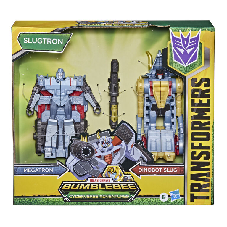 Transformers Bumblebee Cyberverse Adventures Dinobots Unite Toys Dino Combiners Slugtron