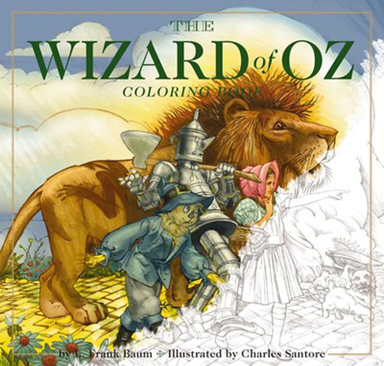 Wizard of Oz Coloring Book - English Edition