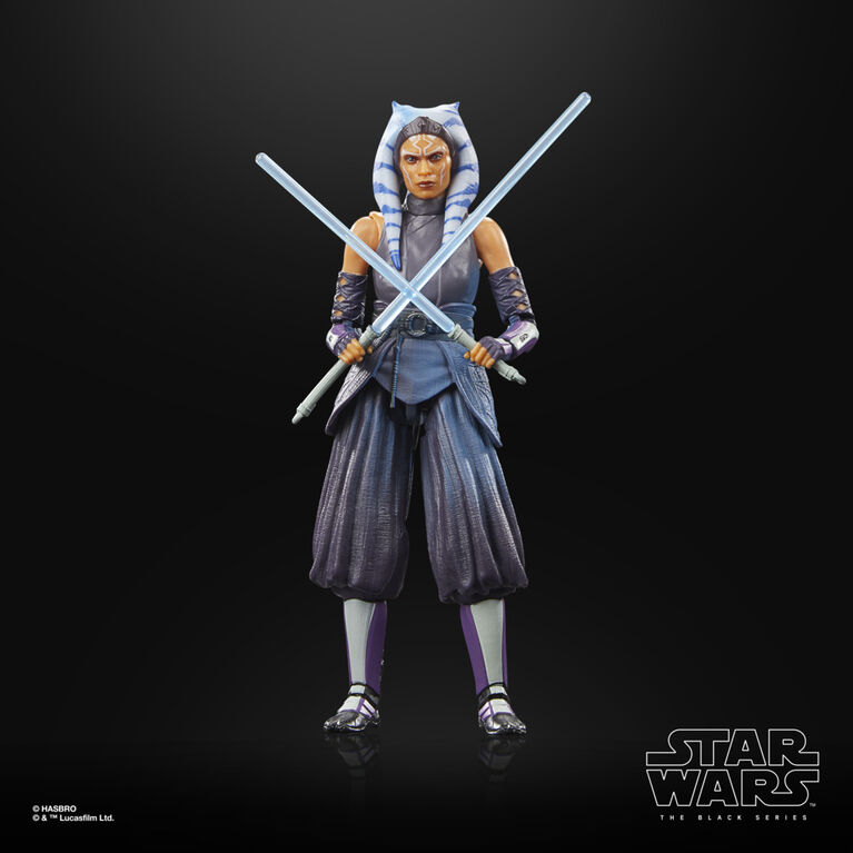 Star Wars The Black Series Credit Collection, Ahsoka Tano, figurine de collection de 15 cm, The Mandalorian, jouet pour enfants - Notre exclusivité