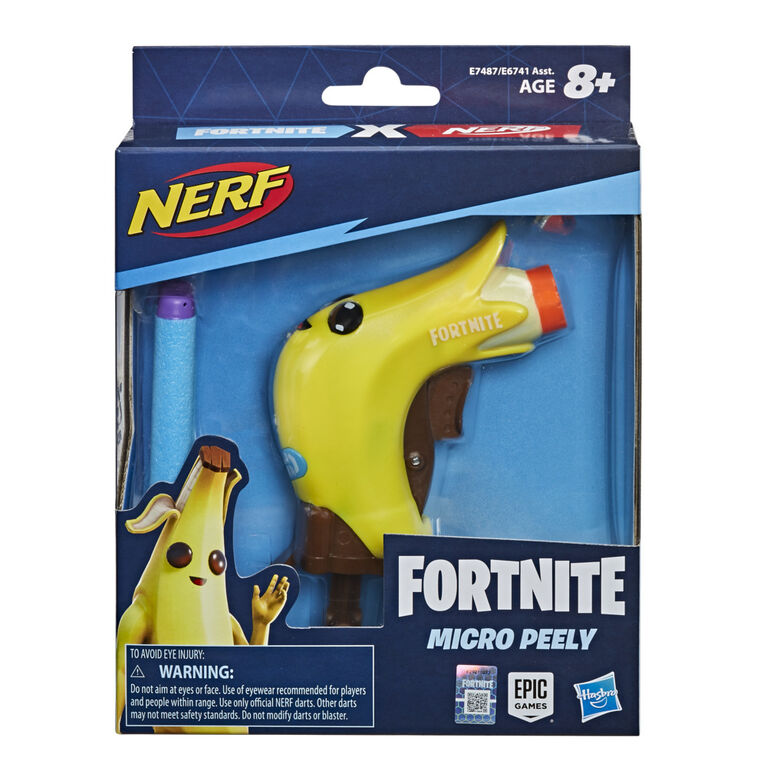 Nerf MicroShots Fortnite Micro Peely