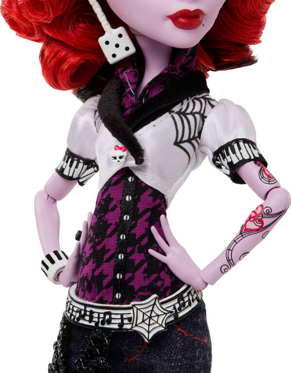 Monster High Boo-riginal Creeproduction Operetta Doll with Diary, Doll Stand and Pet