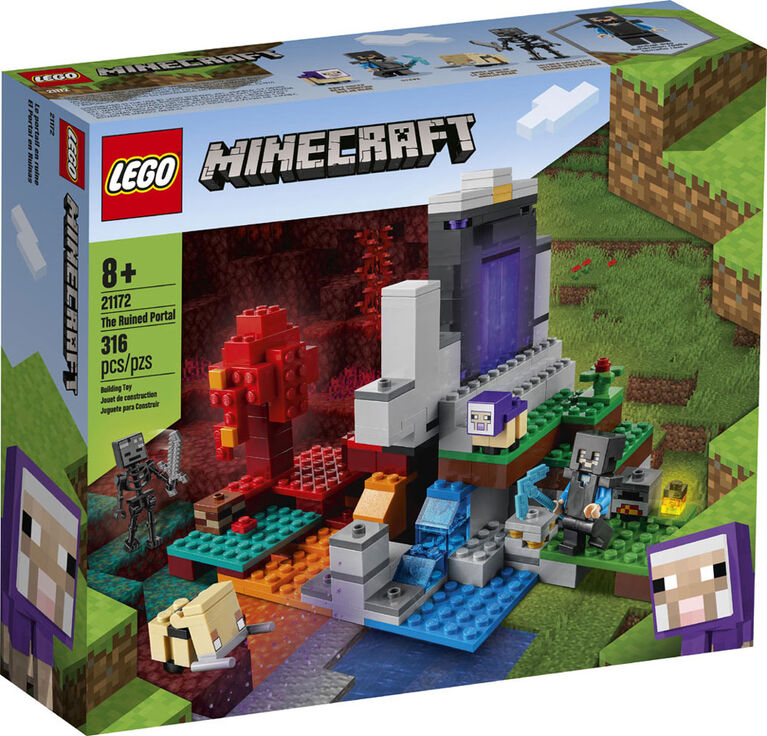 LEGO Minecraft The Ruined Portal 21172 (316 pieces)
