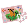 DreamWorks, Spirit Untamed 50-Piece Jigsaw Puzzle Easy Colorful Lucky Horse Themed Movie Merch in Tin Box Package