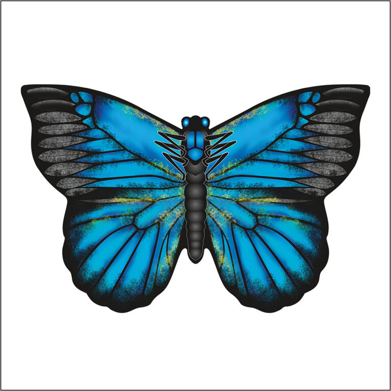 Cerf-volant papillon - Morpho bleu