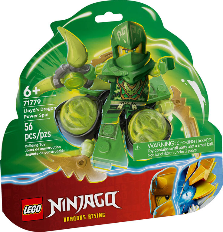 LEGO NINJAGO Lloyd's Dragon Power Spinjitzu Spin 71779 Building Toy Set (56 Pieces)