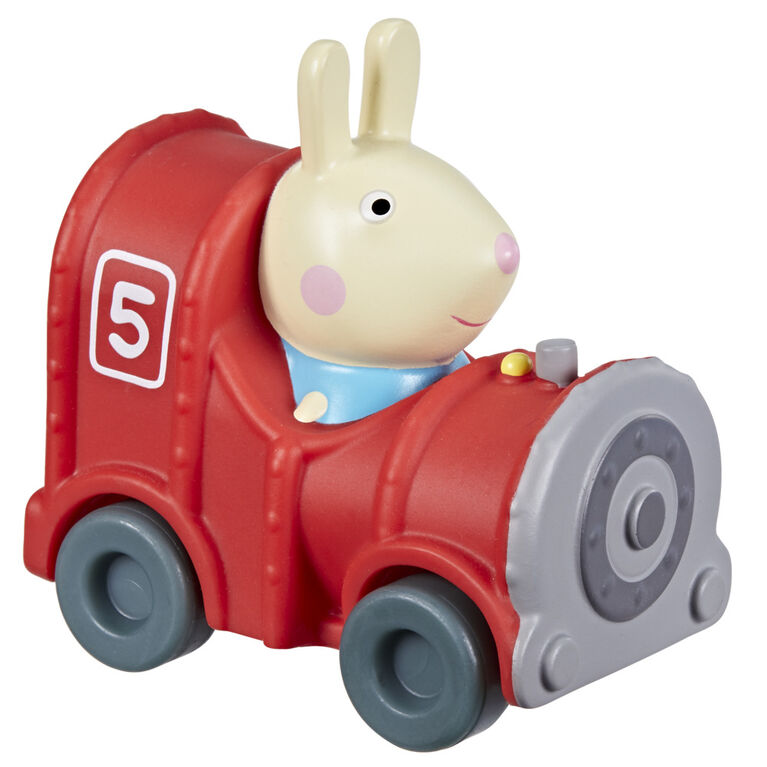 Peppa Pig Toys Danny Dog in Little Buggy Train, Vehicle with Rolling Wheels