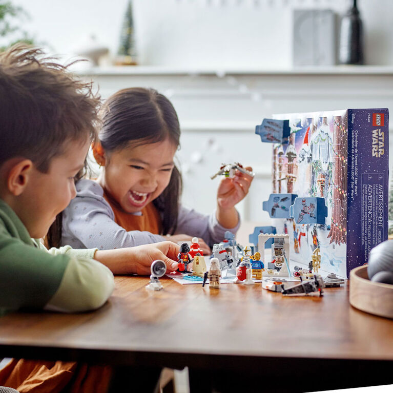 LEGO Star Wars Advent Calendar 75340 Fun Toy Building Kit for Kids (329