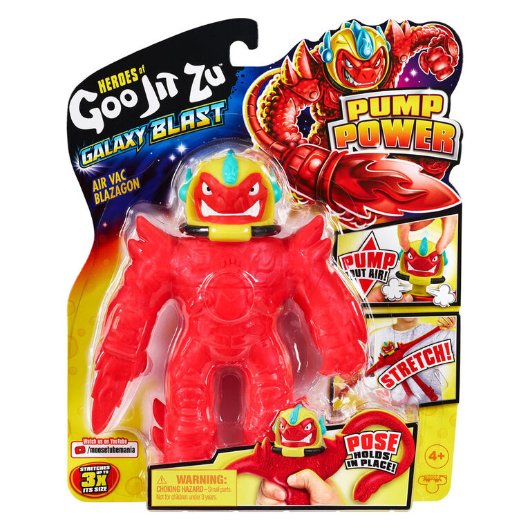 Heroes Of Goo Jit Zu Season 6 Galaxy Blast S6 Pump Power - Air Vac Blazagon