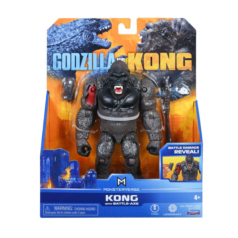 Monsterverse Godzilla Vs Kong Kong With Battle Axe Toys R Us Canada