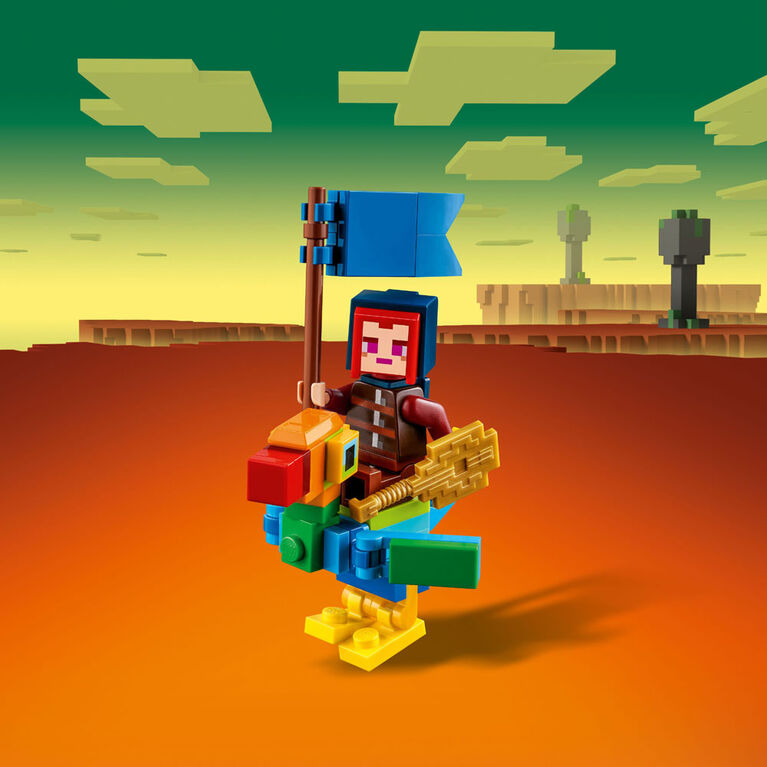 LEGO Minecraft Legends La confrontation du Dévoreur 21257