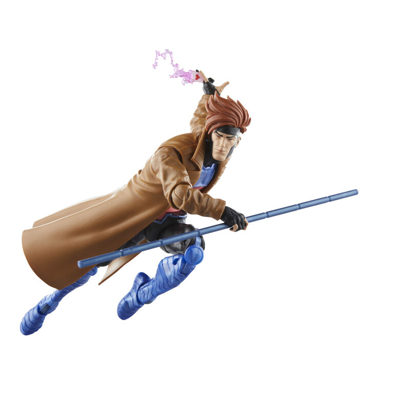 Hasbro Marvel Legends Series Gambit, X-Men '97 6 Inch Marvel Legends Action Figures