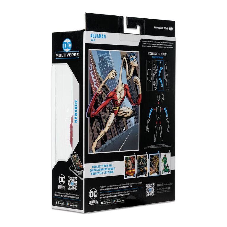 DC Multiverse Aquaman (JLA) 7" Build-A Figure