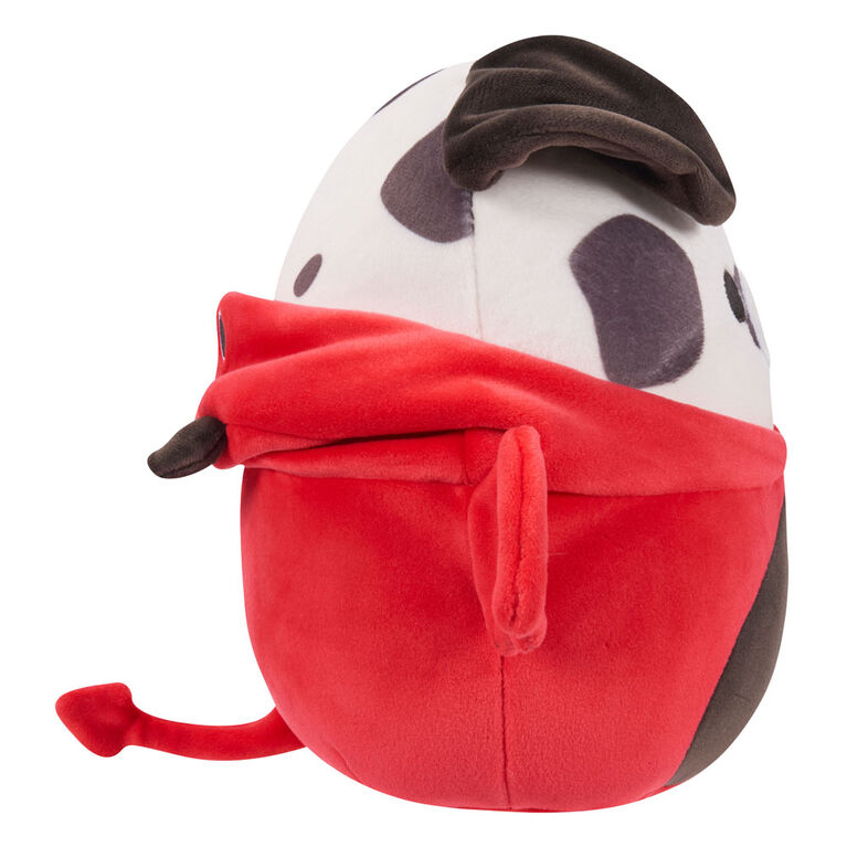 Squishmallows 7.5" - Dustin the Dalmatian in Devil Costume