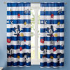 Disney Mickey Mouse Window Curtains for Kids, Set of 2 Panels