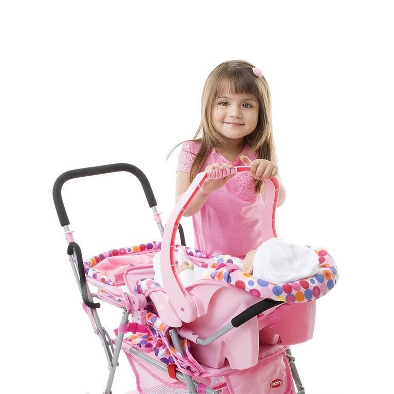 Joovy Doll Toy Infant Car Seat Pink Toys R Us Canada