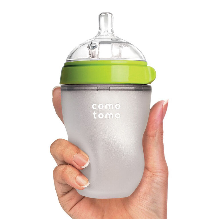 Comotomo Natural Flow Bottle Green 250Ml