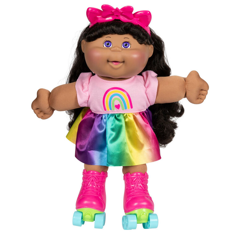 Cabbage Patch Kids 14" - African American Rainbow Skate Girl