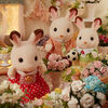 Calico Critters La Famille Lapin Chocolat