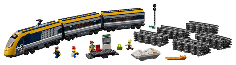 Lego City Trains Le Train De Passagers Telecommande 60197 Toys R Us Canada