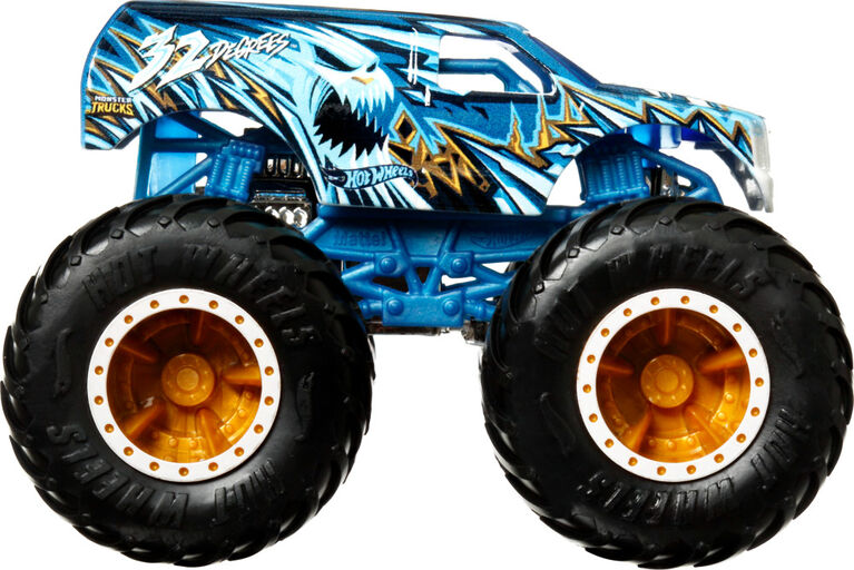 Camion Monster Trucks ​Hot Wheels, v&eacute;hicule &agrave; l'&eacute;chelle&nbsp;1:64