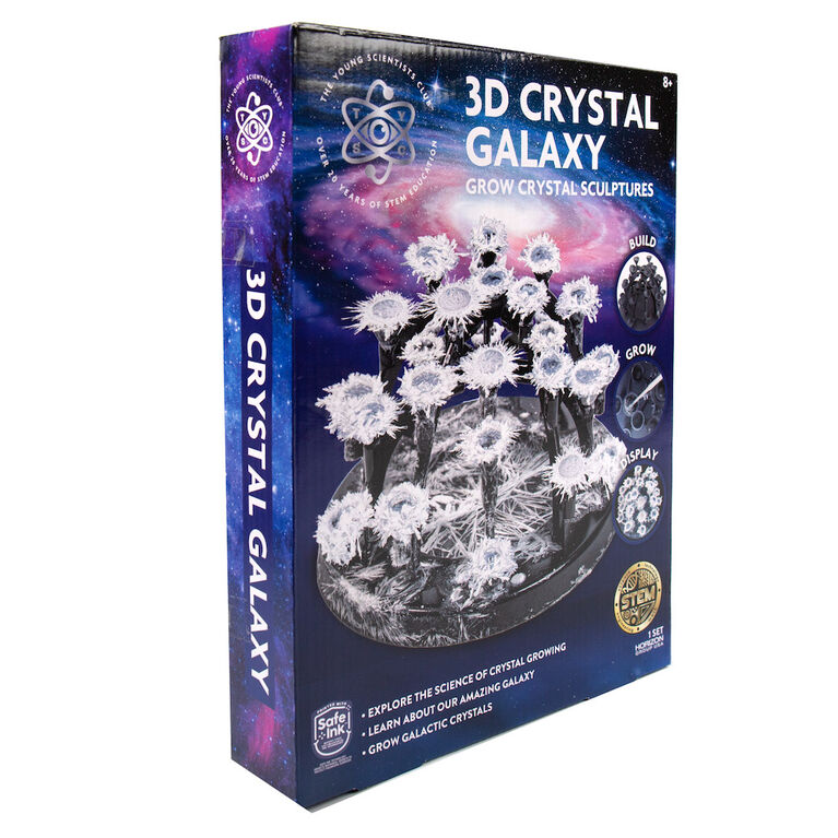 The Young Scientist Club Galaxie de cristaux 3D