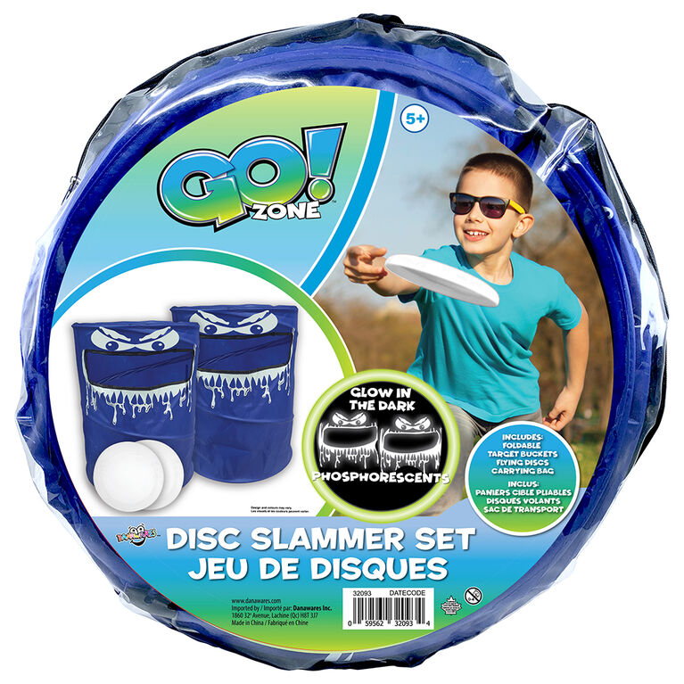 Go! Zone Glow in the Dark Disc Slammer Set