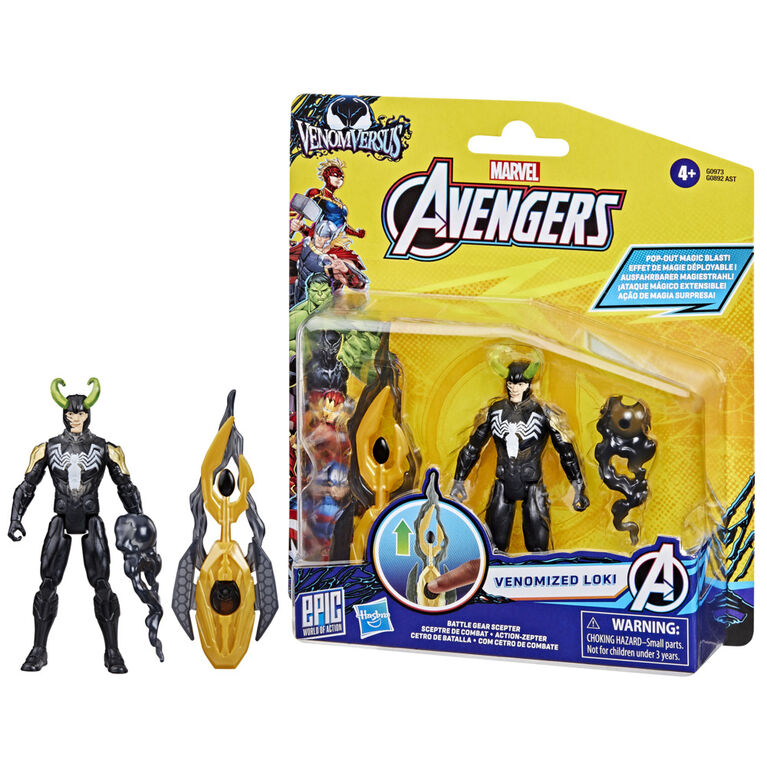 Marvel Avengers Epic World of Action VenomVersus, figurine Venomized Loki