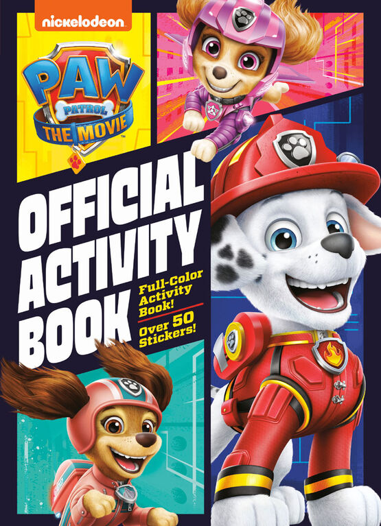 PAW Patrol: The Movie: Official Activity Book (PAW Patrol) - Édition anglaise
