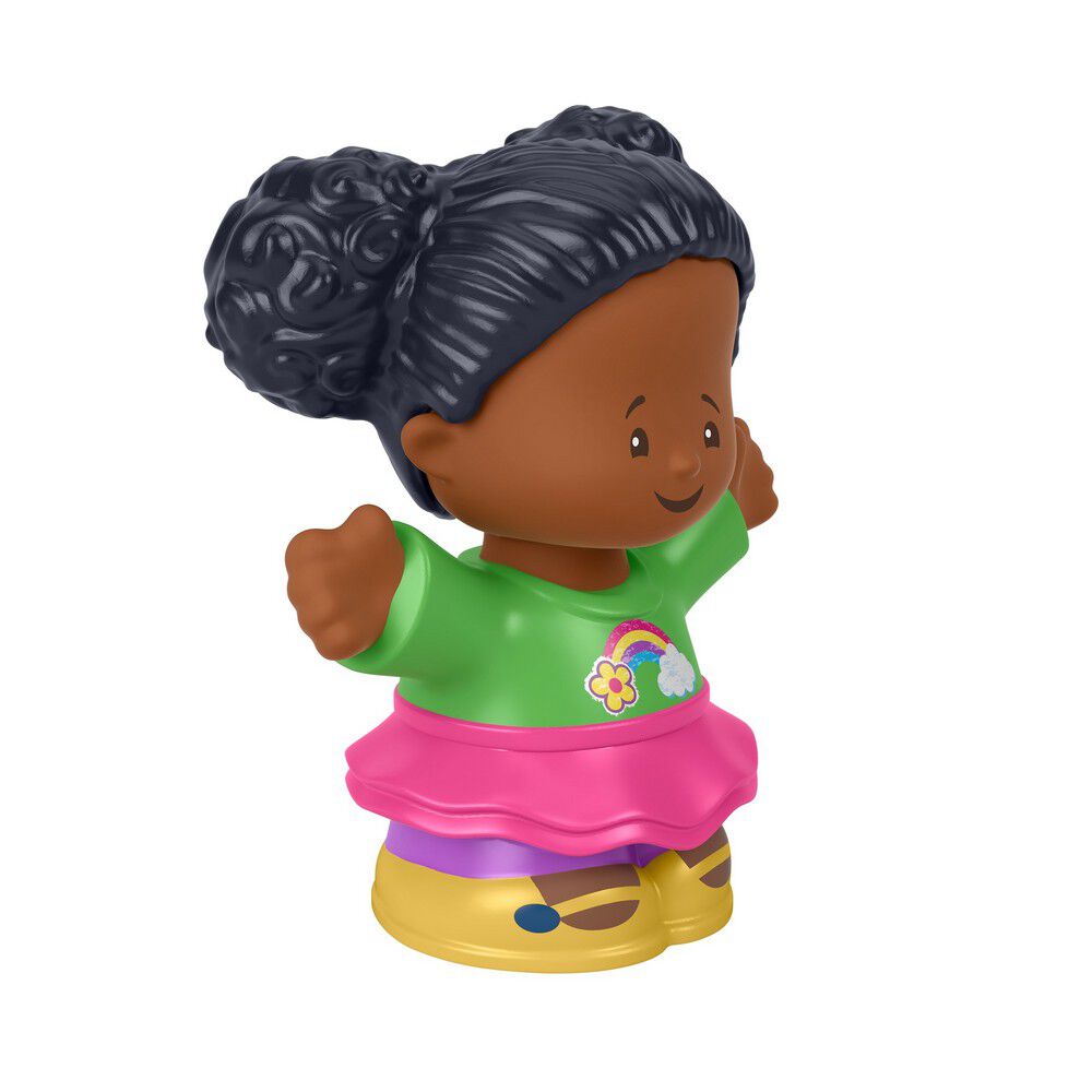 Fisher Price Little People SOCCER GIRL TESSA in PINK UNIFORM African American 