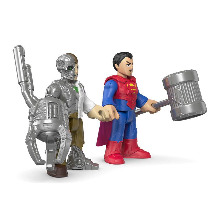 Fisher-Price Imaginext DC Super Friends - Superman et Metallo - Édition anglaise