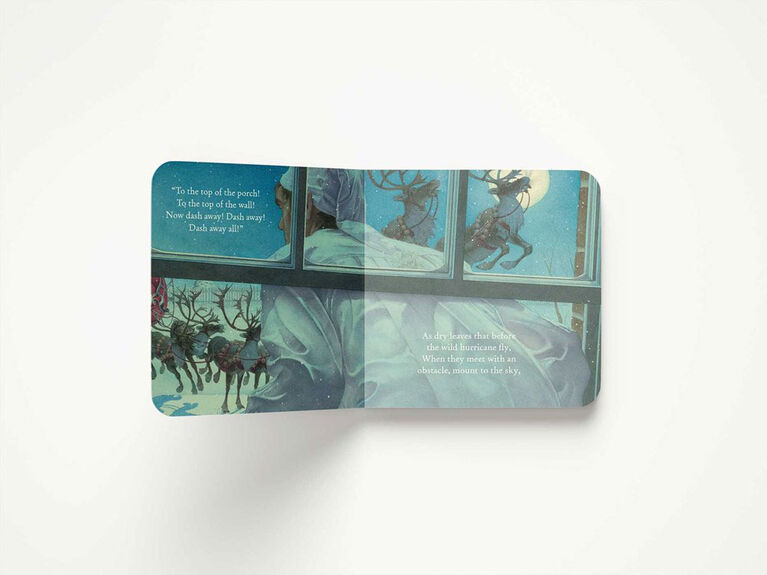 The Night Before Christmas Oversized Padded Board Book - Édition anglaise