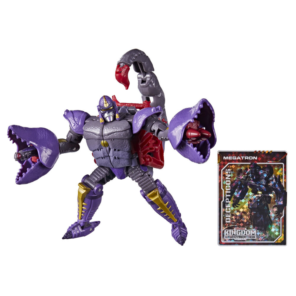 Transformers Toys Generations War for Cybertron: Kingdom Deluxe WFC-K23 Predacon Scorponok Action Figure