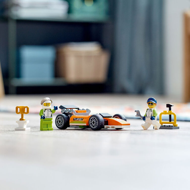 LEGO City Race Car 60322 Building Kit (46 Pieces)