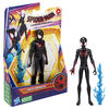 Marvel Spider-Man: Across the Spider-Verse, figurine Miles Morales de 15 cm avec accessoire, jouet pour enfants à partir de 4 ans