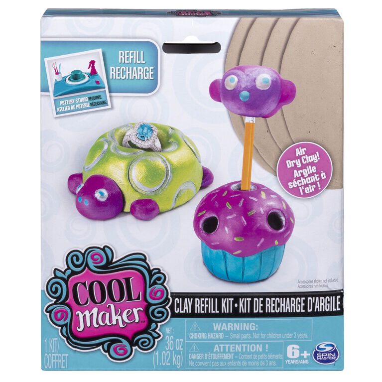 Cool Maker Kit De Recharge D Argile Spin Master Les Emballages Peuvent Varier Toys R Us Canada