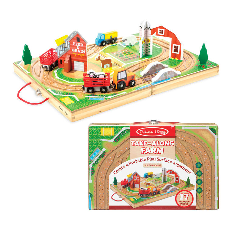 Melissa and Doug - Take-Along Table Top Farm