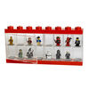 Présentoir de figurines LEGO 16 rouge