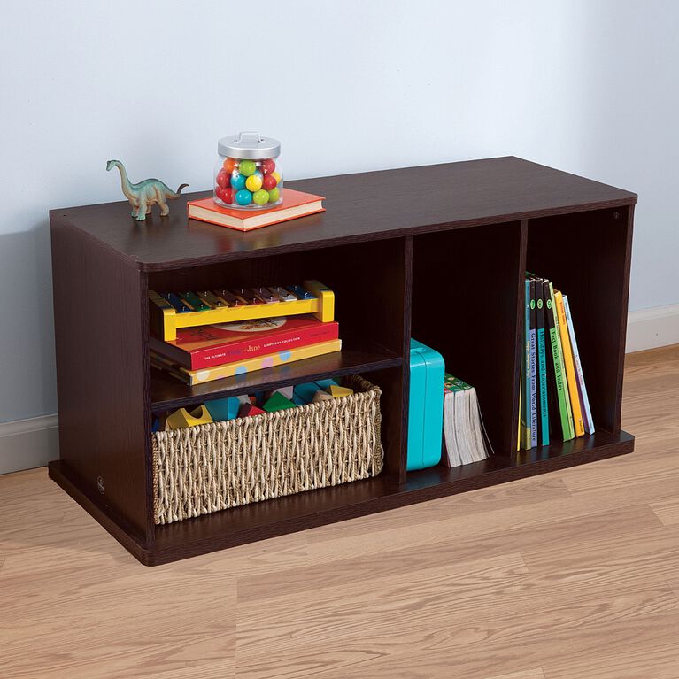 KidKraft Mueble de rangement avec tablettes- Expresso