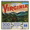 Spin Master Puzzles, Visit Virginia 300-Piece Blueboard Jigsaw Puzzle Shenandoah Valley Travel Series with Poster