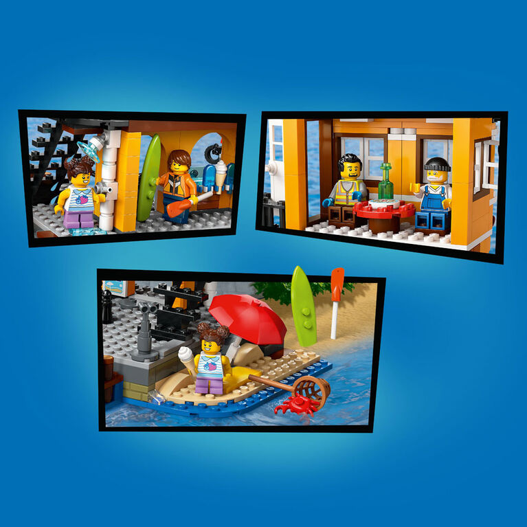 LEGO City Seaside Harbor with Cargo Ship Toy Building Set, 60422