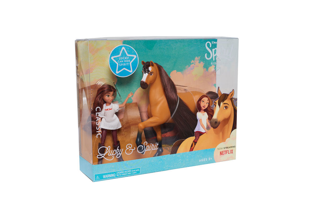 Spirit small doll and classic horse hot sale