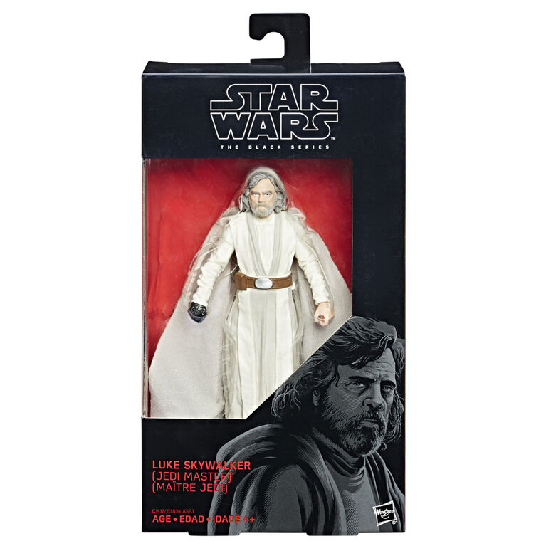 Star Wars Série noire - Figurine de Luke Skywalker (Maître Jedi).