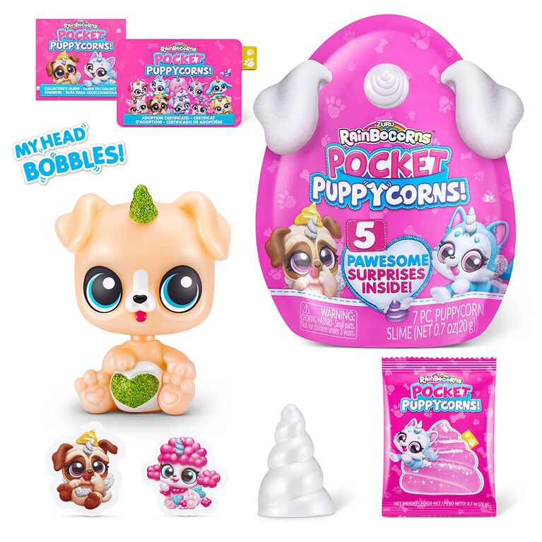 Rainbocorns Pocket Puppycorn 1 Pack by ZURU