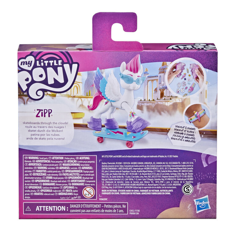My Little Pony: A New Generation Movie Crystal Adventure Zipp Storm -  White Pony